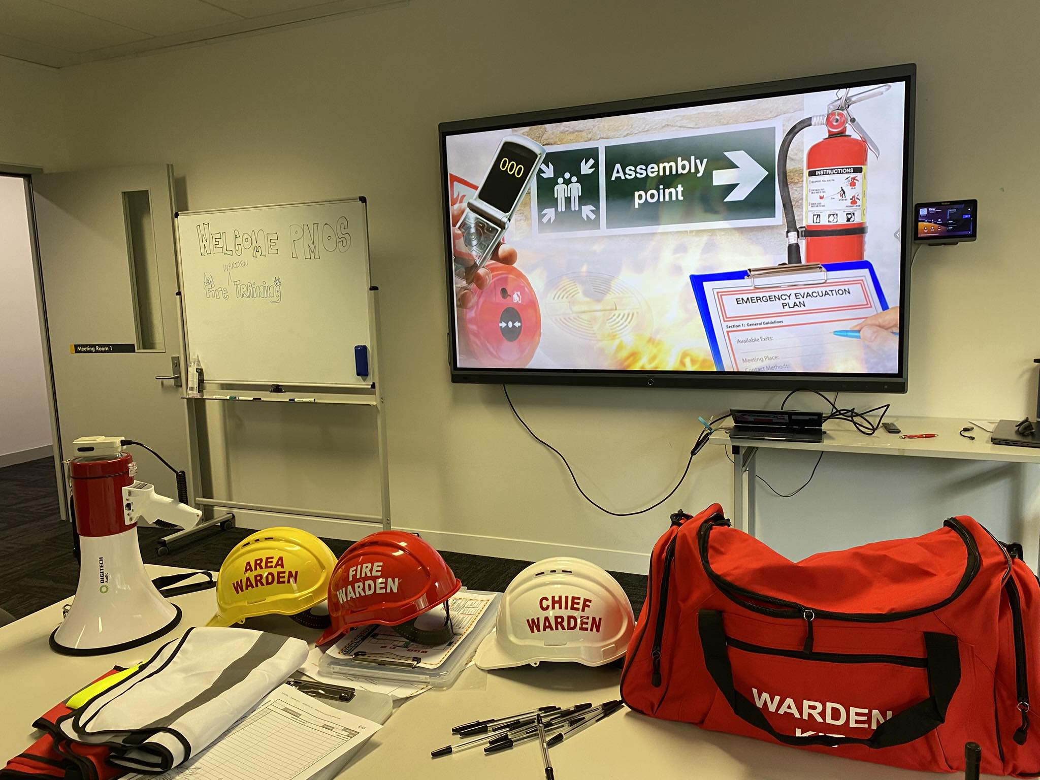 Firefighter Training Session